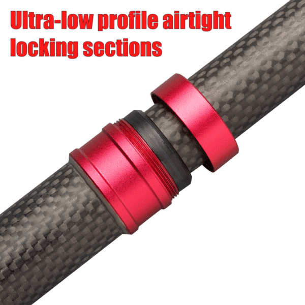 Aquapole airtight section locks Aquapole airtight section locks